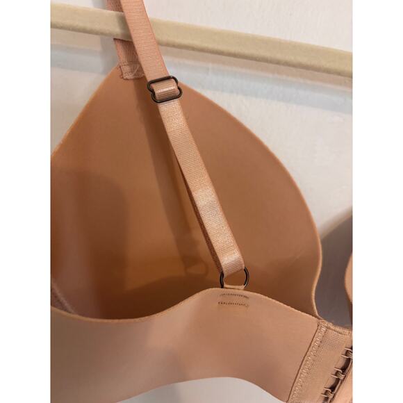Lucky Brand 34C T-Shirt Bra Beige Nude Taupe Lightly Padded Underwire - Picture 3 of 5